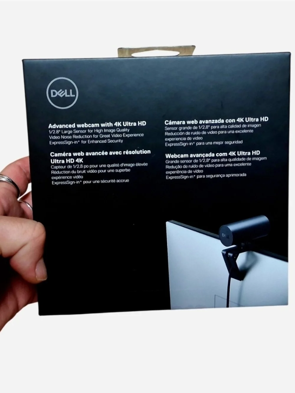 Dell UltraSharp 4K Webcam New